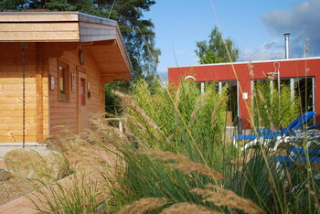 Blockhaussauna - Finnische Sauna
