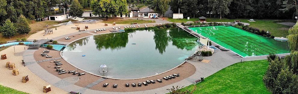 Luftaufnahme Naturbad Zeven